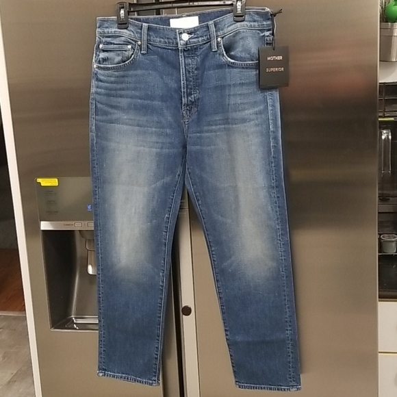 💕MOTHER SUPERIOR💕 Scrapper Ankle Jeans ~ Cowboys Don't Cry High Rise 31 NWT - Picture 9 of 16